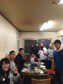 中学3年生お疲れ様会